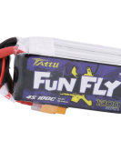 Tattu Funfly 1300mAh 4S 100C 14.8V LiPo Battery Pack with XT60 Plug – FPV Practice & Freestyle Drone Battery
