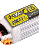Tattu R-Line 1550mAh 6S 22.2V LiPo Battery Pack XT60 V5.0 – High Performance FPV Racing Drone Battery