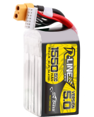 Tattu R-Line 1550mAh 6S 22.2V LiPo Battery Pack XT60 V5.0 – High Performance FPV Racing Drone Battery