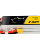 Tattu 4500mAh 6S 22.2V LiPo Battery Pack with XT60 Plug – High Capacity FPV & Drone Power Battery