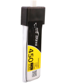 Tattu 450mAh 1S 75C 3.8V HV LiPo Battery with BT 2.0 Plug – 5 Pack for Tiny Whoop & Micro FPV Drones