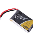 Tattu 1S 600mAh 25C 3.7V LiPo Battery Pack with Molex 51005-2P Plug – 6 Pack for Micro RC Drones & Helicopters