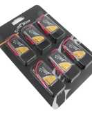 Tattu 800mAh 1S 3.7V 25C LiPo Battery Pack with JST Plug (6-Pack) – FPV Drone Power Bundle