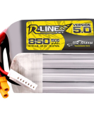 Tattu R-Line Version 5.0 850mAh 6S 150C 22.2V LiPo Battery with XT30U-F Plug for FPV Racing Drones