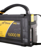 Tattu Pro 16000mAh 12S 45.6V 25C HV LiPo Smart Battery with AS150U-F Plug for Industrial & Heavy-Lift UAV Drones