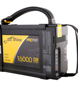 Tattu Pro 16000mAh 12S 45.6V 25C HV LiPo Smart Battery with AS150U-F Plug for Industrial &amp; Heavy-Lift UAV Drones