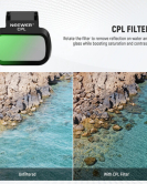 Neewer 6-Piece CPL/UV/ND Filter Kit for DJI Drones – ND4, ND8, ND16, CPL & UV Camera Lens Filtersparated with comma