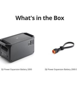 DJI Power Expansion Battery 2000 – Portable High-Capacity Power Expansion Module for DJI Power Systems