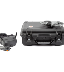 Nanuk 930 Waterproof Hard Case for DJI Avata 360 Fly More Combo with RC 2b – Black | Rugged Drone Travel Case