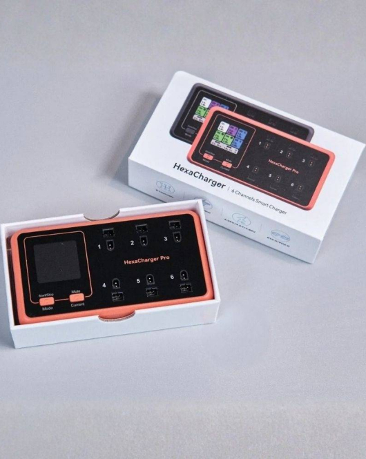 BETAFPV HexaCharger Pro 1S LiPo Battery Charger – Fast Multi-Battery Charging Solution for FPV Drones