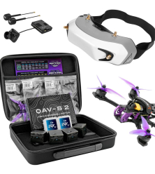 Beginner DIY FPV Drone Bundle – QAV-S 2 Bardwell SE 5” + Fat Shark Dominator HD Goggles + Walksnail Avatar HD Pro
