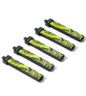 BETAFPV LAVA II 320mAh 1S 95C LiHV Battery Pack (5PCS) with BT2.0 Connector