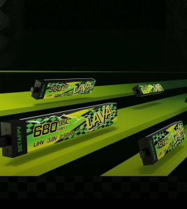 BETAFPV LAVA II 320mAh 1S 95C LiHV Battery Pack (5PCS) with BT2.0 Connector