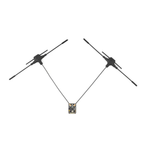 BETAFPV SuperX Gemini Xross Nano Receiver ELRS 2.4GHz/915MHz with T-Antennas