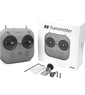 EMAX E8 2.4GHz 8-Channel Radio Transmitter with FrSky D8 Compatibility