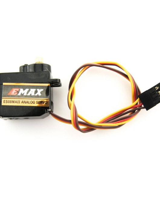EMAX ES08MA II 12g Mini Metal Gear Analog Servo – High-Torque RC Model Servo for Drones & Cars