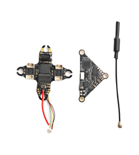 EMAX Tinyhawk Nanoscout AIO Flight Controller – F4 FC + 6A 1S ESC + 400mW VTX + ELRS RX for Micro FPV Drones