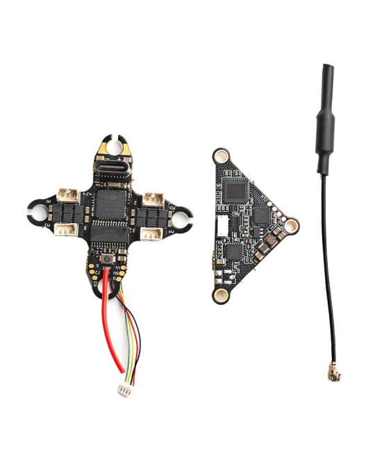 EMAX Tinyhawk Nanoscout AIO Flight Controller – F4 FC + 6A 1S ESC + 400mW VTX + ELRS RX for Micro FPV Drones