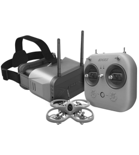 EMAX Tinyhawk Lite FPV Drone RTF Kit – Includes T2 Goggles & E8 Transmitter for Beginners