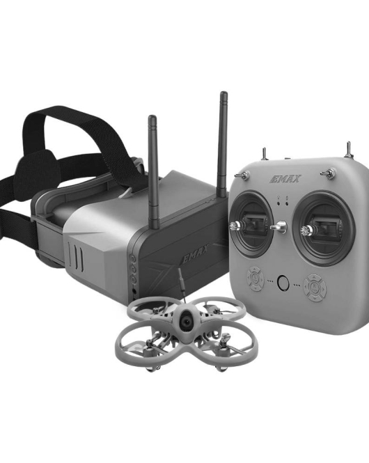 EMAX Tinyhawk Lite FPV Drone RTF Kit – Includes T2 Goggles & E8 Transmitter for Beginners
